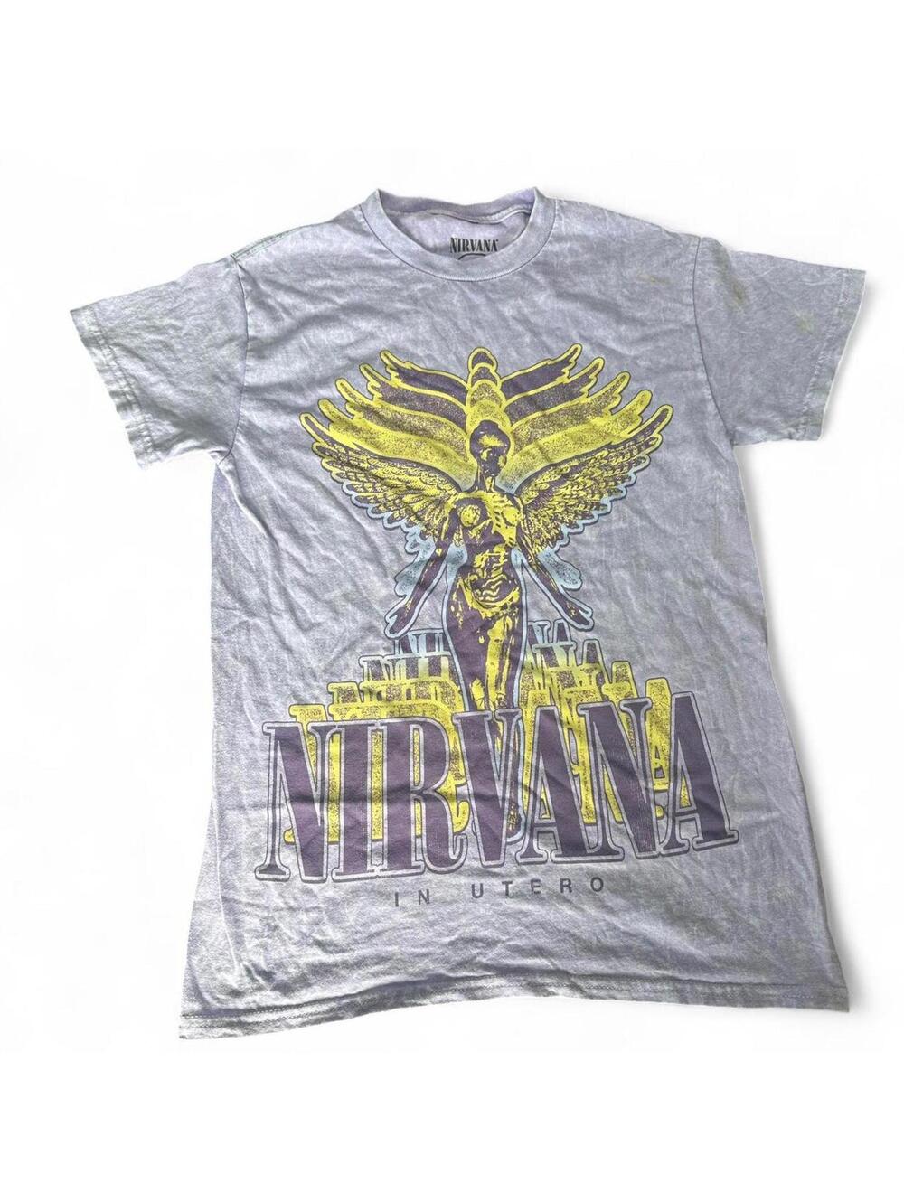 NWOT NIRVANA S IN UTERO ANGEL TEE
